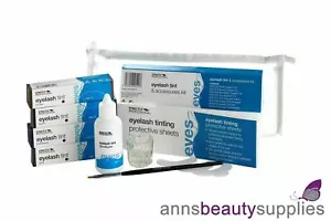 PROFESSIONAL EYELASH EYEBROW TINT DYE TINTING KITS - Picture 1 of 8