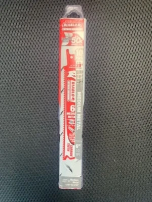 Paquete de 10 hojas metálicas medianas Diablo DS0610CF10 TCT 6" x 10TPI Foto 1 de 2