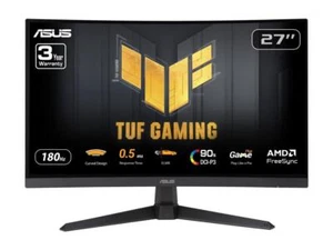 ASUS TUF Gaming 27" 1440P Curved HDR Gaming Monitor (VG27WQ3B) - QHD (2560 x 144 - Picture 1 of 9
