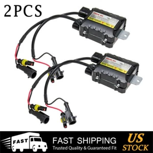 2X Digital 55W Hid Ballast Conversion Kit Diy Replacement for Xenon Light US - Bild 1 von 12