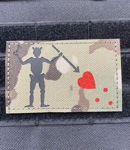 Blackbeard Pirate Navy Seal DEVGRU Tactical Morale IR Patch Hook Loop 3,2" MC - Bild 1 von 3