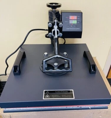 "Máquina de prensa de calor 8 en 1 marca genérica 15x15"" ligeramente usada" Foto 1 de 4