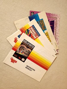 Wheel of Fortune Set Completo di 4 Libretti Istruzioni | Manuali Gioco NES Nintendo - Foto 1 di 3