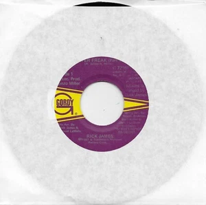 RICK JAMES Super Freak (Part 1) / Super Freak (Part II) 45 - Picture 1 of 1
