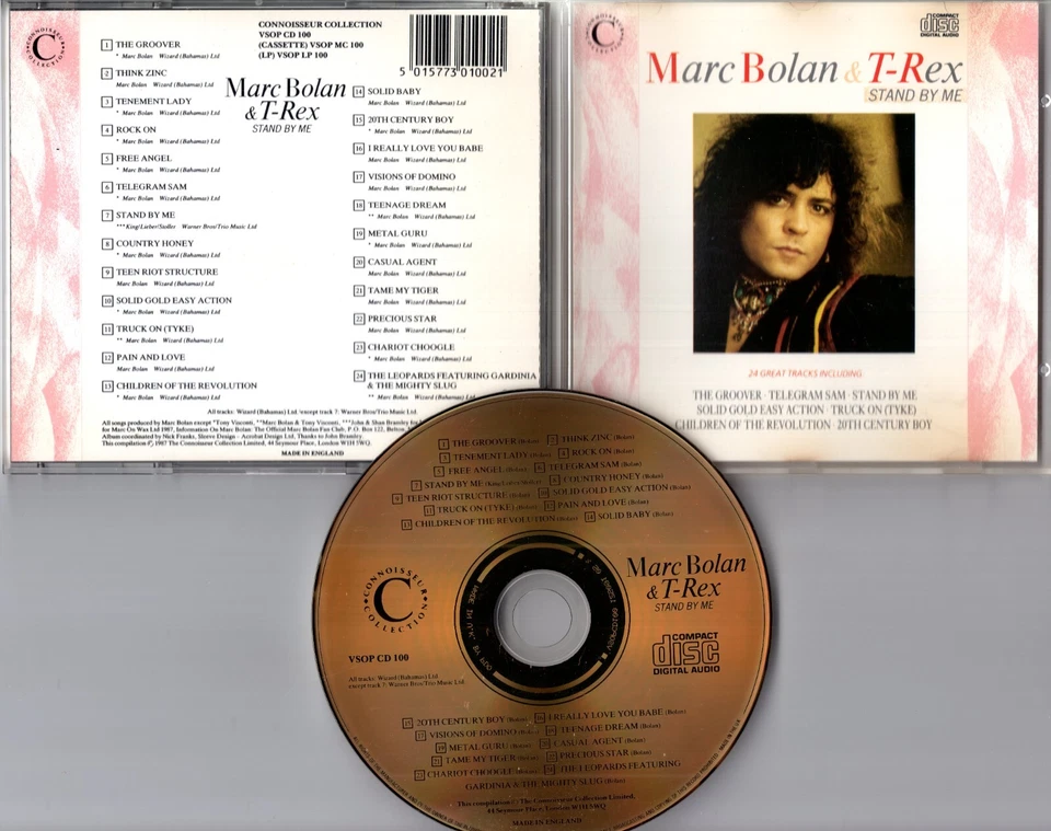 Marc Bolan & T-Rex CD STAND BY ME © 1987 UK Connoisseur Collection # VSOP CD 100 - Bild 1 von 1