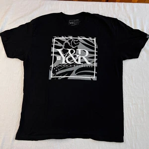 Y&R Graphic T Shirt Yong and Reckless Art black Mens Size XLarge - Picture 1 of 6