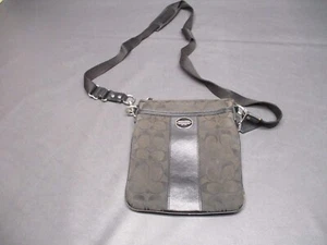 Vintage Coach Signature Y2K Satchel Crossbody Brown Bag - Picture 1 of 10