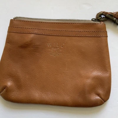 Pulsera Will Leather Goods para mujer correa trenzada de cuero marrón Western Eugene O Foto 1 de 4