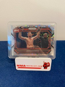 2023 Prizm UFC Under Card Base Disco Horizontal #24 Jan Blachowicz