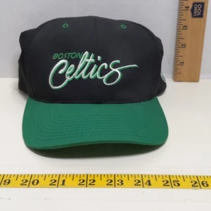 Vintage Boston Celtics Mütze NBA Snapback Cap Schriftzug bestickt - Bild 1 von 10