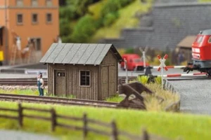 Noch 14308 - Cabane de bord de voie, Laser-Cut minis - HO (1:87) - Imagen 1 de 2