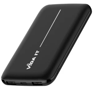 Slim Portable Charger Power Bank USB-C Battery for Cell Phone Tablet 10000mAh 5V - Picture 1 of 9
