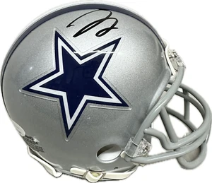 Trevon Diggs Rookie Autographed Dallas Signed Mini Football Helmet (JSA/PIA) - Picture 1 of 2