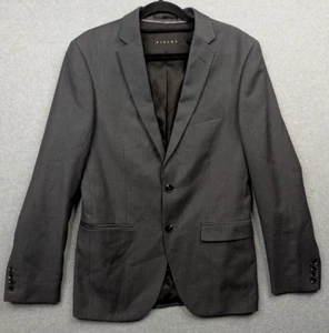 Sisley Jacket Womens 42 / AU 10 Grey Pinstripe Office Career Corporate Work - Picture 1 of 20