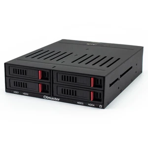 OImaster HE-2006 4-slot Internal Hard Disk Rack Support Four 2.5 inch S6Z5 - Picture 1 of 9