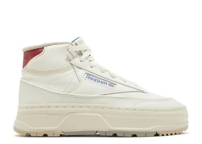 Zapatillas Reebok Mujer Club C Geo Mid Tiza/Rojo/Azul Vector GZ4935 Talla 8.5 Foto 1 de 4