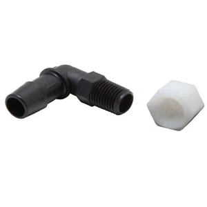 K&N 85-1120 Universal 1/4" Neoprene Elbow Adapter Air Filter Vent Kit - Picture 1 of 4