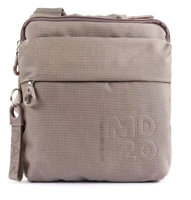 MANDARINA DUCK MD20 Small Crossover Umhängetasche Tasche Taupe Beige Neu