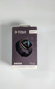 Montre intelligente Fitbit Sense Health & Fitness - bracelet infinité graphite et carbone - Photo 1 sur 6