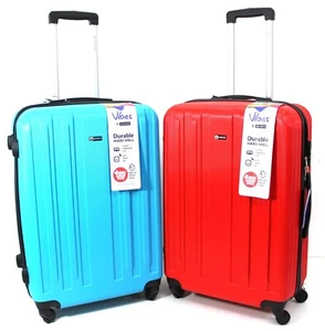 XL Large Suitcase 4 Wheel Medium Lightweight Luggage ABS Hard Shell Cabin Case - Picture 1 of 3