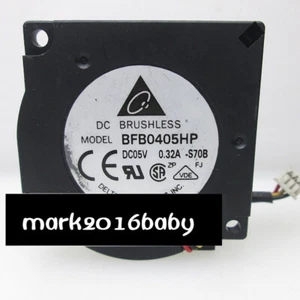 DELTA 3507 BFB0405HP 3.5CM 5V 3 Wire Miniature notebook fan turbo blower - Picture 1 of 1