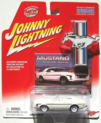 Ford Mustang 1973 convertible #16 Johnny Lightning White Lightning R1 Mustang Foto 1 de 2