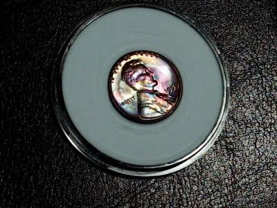 Uncirculated 1959 p Lincoln One Cent 1c Toned BU  - Image 1 of 4