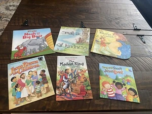 Christian Books For Children Lot of 6 Paperbacks Very Good Arch + More - Picture 1 of 7