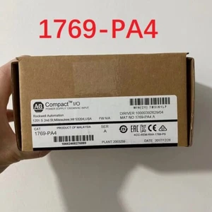 New Sealed AB 1769-PA4 Allen-Bradley SER A CompactLogix Power Supply Module - Picture 1 of 5
