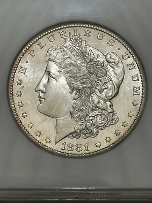 1881-S Morgan Silver Dollar NGC MS 65 Deep Mirror Proof-like - Image 1 of 4