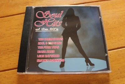 SOUL HITS OF THE 80's - VARIOUS ARTISTS (CD, 2000, KRB / UNIVERSAL) - Imagem 1 de 4