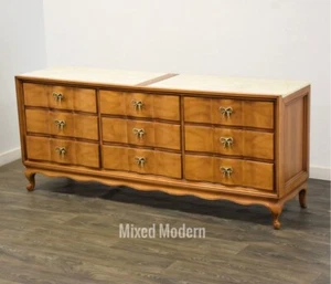 American of Martinsville French Provincial Long Dresser - Picture 1 of 10