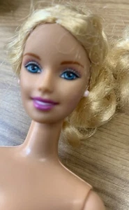 My First BARBIE BALLERINA Pink Shoes Pink Earrings Nude - Picture 1 of 7