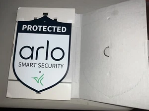 Arlo Smart Security Yard Sign Arlo Camera Security System Sign Protection - Picture 1 of 1