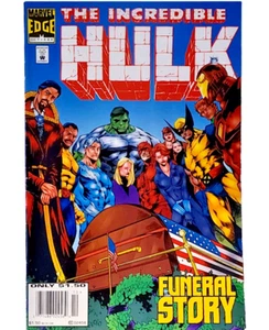 The Incredible Hulk - Funeral Story - #434 - Marvel Edge Comics - Cómic. - Imagen 1 de 3