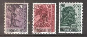 Liechtenstein Mi nr 377/379  Gebruikt. - Bild 1 von 1