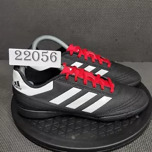 Adidas Goletto VI TF J Soccer Cleats Youth Sz 6 Black White Athletic Trainers - Picture 1 of 8