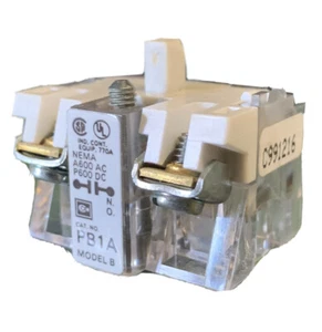 PB1A Cutler Hammer 1NO Contact Block -NEW --SES - Picture 1 of 2