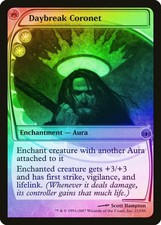 Daybreak Coronet FOIL Future Sight PLD White Rare MAGIC MTG CARD ABUGames