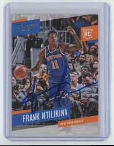 Frank Ntilikina 2017-18 NBA Panini Prestige RC Knicks #158 Signed Autographed - Picture 1 of 2