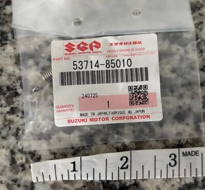 1992-1997 Genuine SUZUKI CARRY/EVERY REAR BRAKE SPRING Spring 53714-85010 - Picture 1 of 2