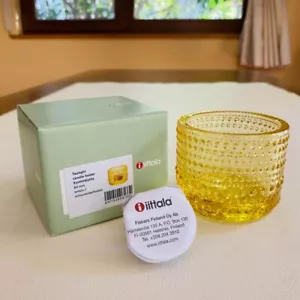 Iittala Kastehelmi Candleholder Lemon D6.4cm from Japan - Picture 1 of 4