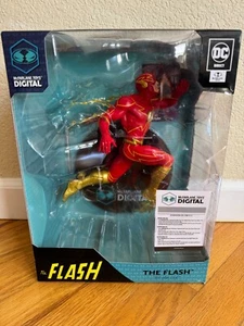 Figura DC Direct McFarlane Toys Digital The Flash 12" de Jim Lee, NUEVA Sellada - Imagen 1 de 5
