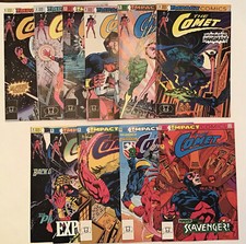 THE COMET #1-11 OF 18 1991 IMPACT/DC COMICS ~ BAGGED & BOARDED ~ BEAUTIFUL  NM+