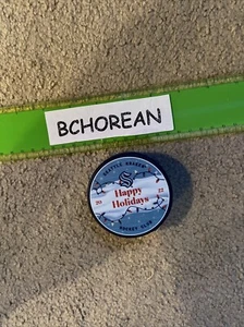 SEATTLE KRAKEN Happy Holidays 2022 PUCK Christmas Xmas 12/20/22 Limited Edition - Picture 1 of 2