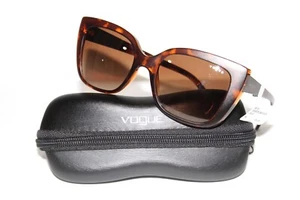 NUEVAS GAFAS DE SOL AUTÉNTICAS VOGUE VO 5337-S 238613 MARRÓN HABANA 53-18-140 CON ESTUCHE - Imagen 1 de 6