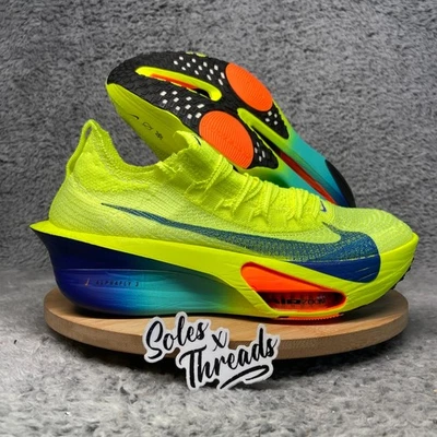 Nike Air Zoom AlphaFly NEXT% 3 Women Size 10.5 = Men Size 9 Volt FD8315-700 - Image 1 of 4