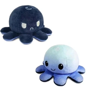 TeeTurtle - The Original Reversible Octopus Plushie-Day & Night - Show Your Mood - Picture 1 of 6