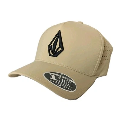 Volcom Stone Vented Delta Soft Band Tech Adjustable Hat Cap Beige - Image 1 of 4