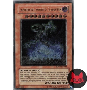 Yugioh Earthbound Immortal Ccarayhua SOVR-EN024 Ultimate Raro Casi Nuevo - Imagen 1 de 2